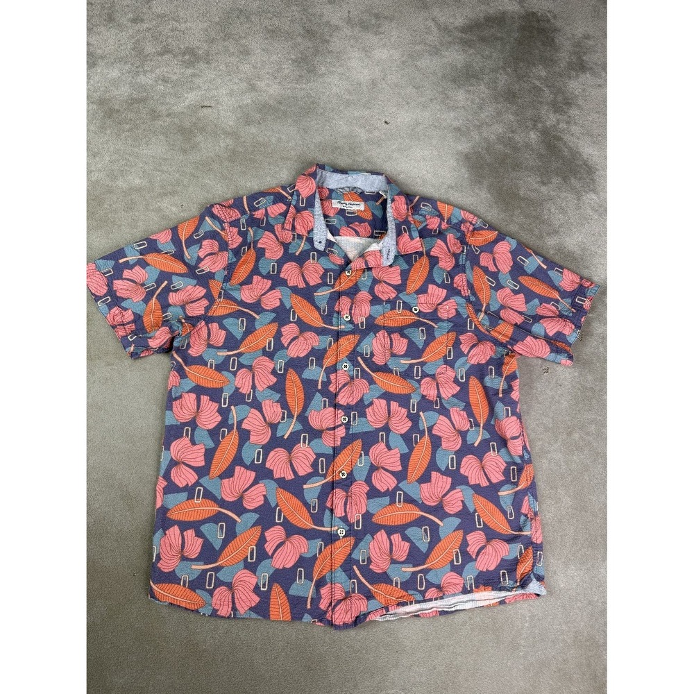 Tommy Bahama Nova Wave Shirt Mens XL Multicolor Aloha Tropics Casual Outdoor